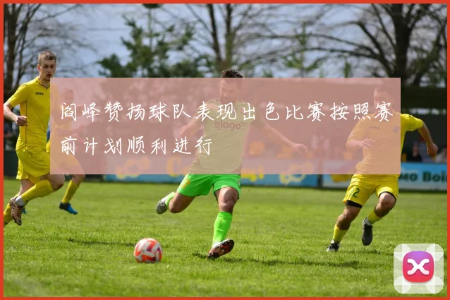 阎峰赞扬球队表现出色比赛按照赛前计划顺利进行